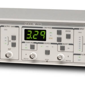 SRS Programmable Filters SR600 Series — Elliptical filters