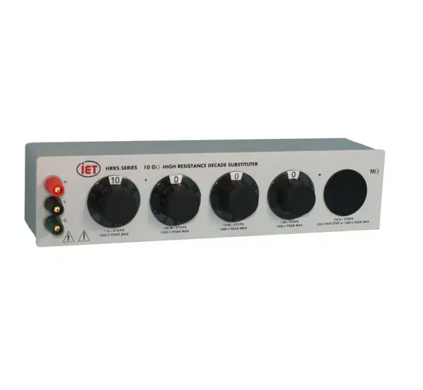 IET HRRS Series High Resistance Decade Box