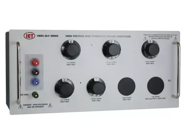 IET HRRS-5 kV & 10 kV Series - High Resistance Decade Box