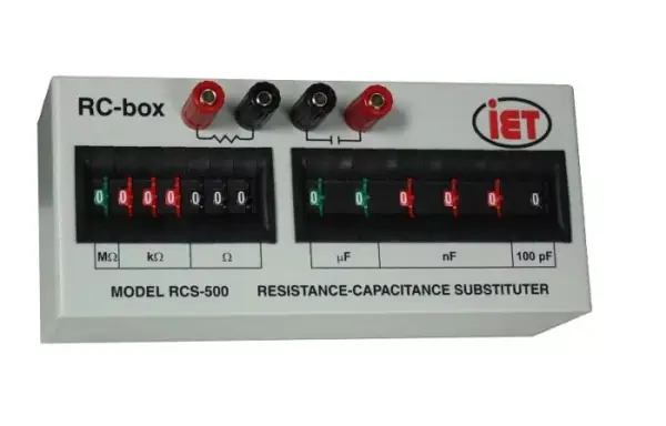 IET RCS Series Resistance & Capacitance Box